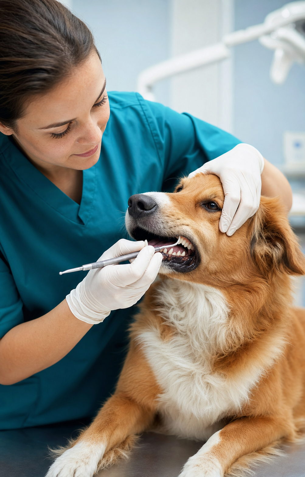 Limpieza dental veterinaria